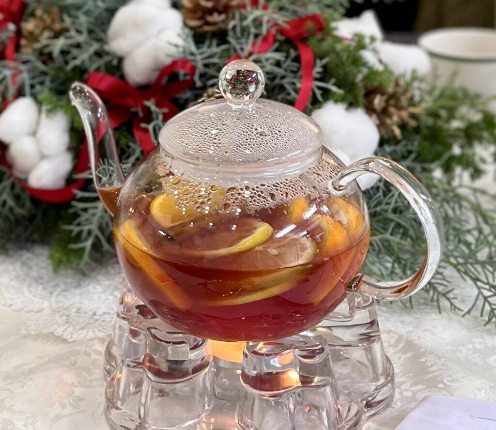 クリスマスのアレンジティー